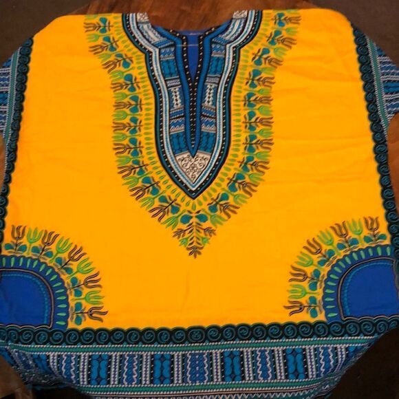 Big Mama Dakishi shirt bright yellow one size NWOT - Picture 6 of 8